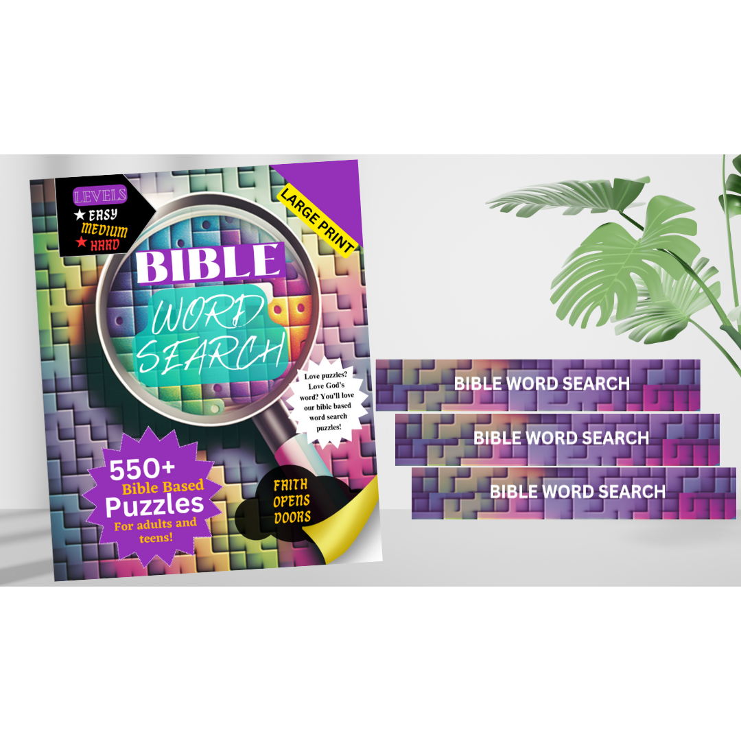 Bible Word Search 500+ words